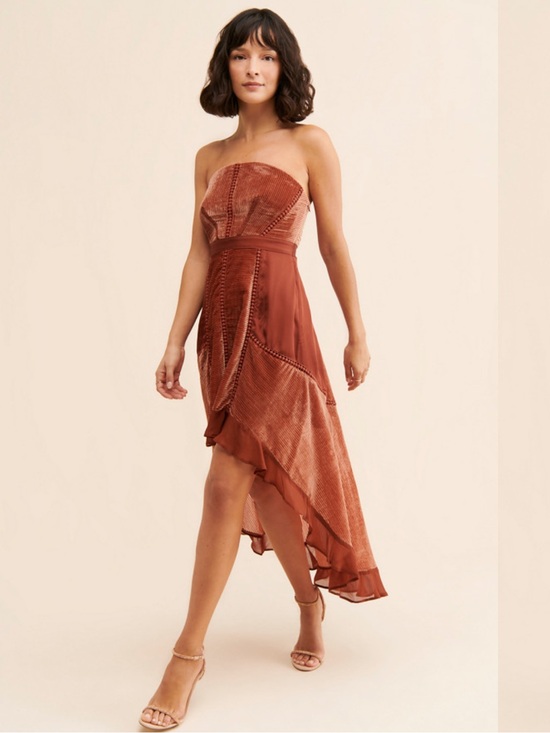 Anthropologie Dresses & Skirts - Anthropologie Velvet High Low Dress. Size 2/XS